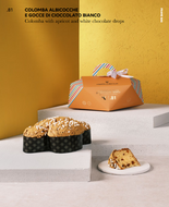COLOMBA MET ABRIKOZEN EN WITTE CHOCOLADE DRUPPELINGEN(1KG)