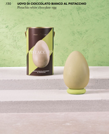WITTE CHOCOLADE-EIEREN MET PISTACHE