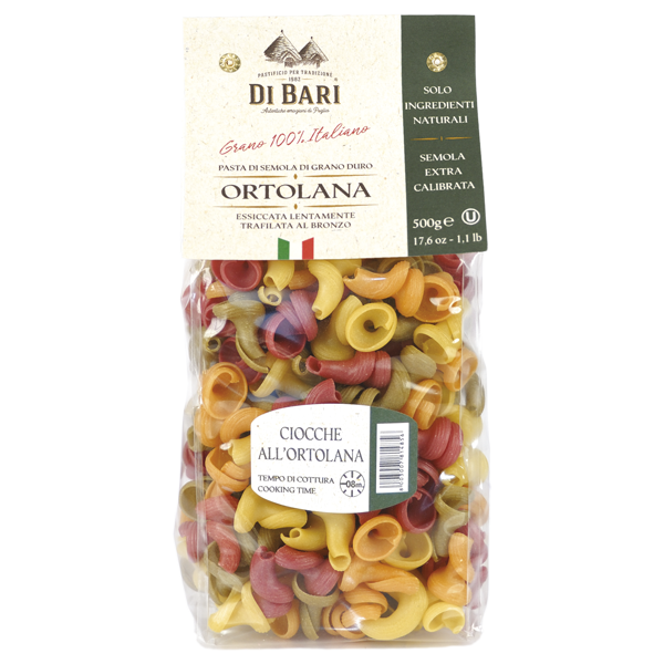 Ciocche all ortolana /handgemaakte pasta 500gr