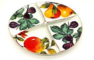 VINTAGE BORREL SCHAAL 4 COMPARTIMENTEN 27 cm