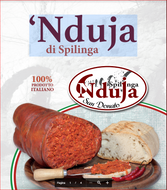 'Nduja in Crespo 400gr erg pittig !!!