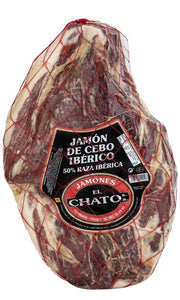 Jamon Iberico ¨Cebo¨ zonder korst vacuüm verpakt