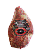 Jamon Serrano Reserva zonder korst vacuüm verpakt  El Chato Kg 4,5 stuk