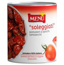 Afbeelding in Gallery-weergave laden, Italiaanse licht gedroogd tomatenblokjes met kruiden ¨Soleggiati pomodori ¨
